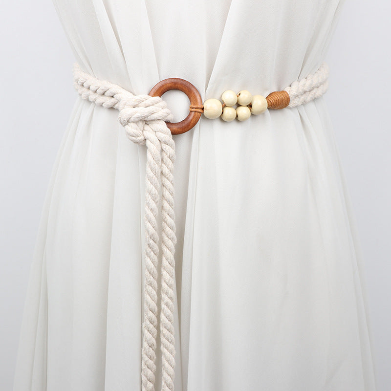 Bohemian Braided Waist Belt - Modomu