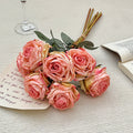 Faux Rose Bouquet Decorative