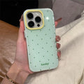 Tiny Dot Glossy iPhone Case