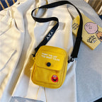 Canvas Cartoon Crossbody