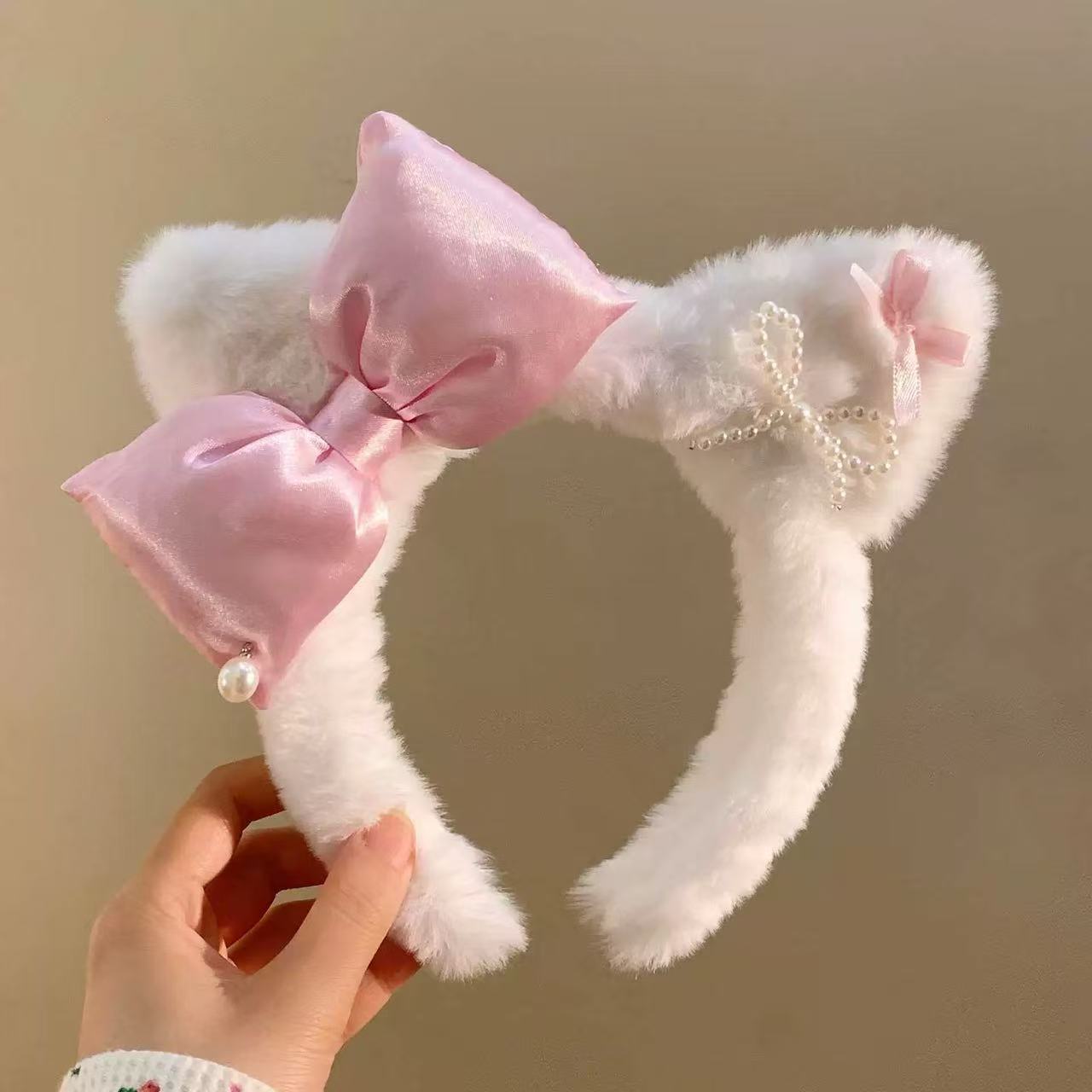 Cute Bear Plush Headband - Modomu