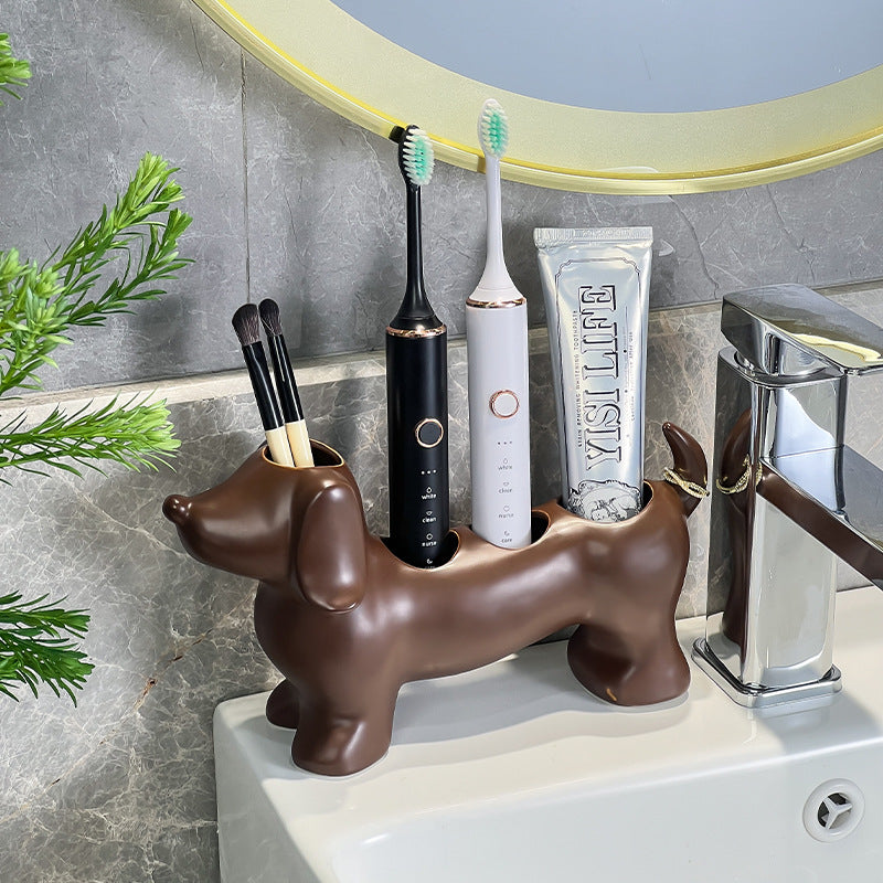 Dachshund Electric Toothbrush Holder