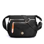 Multi-Pocket Nylon Crossbody