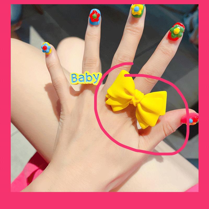 Exaggerated Bow Statement Ring - Modomu