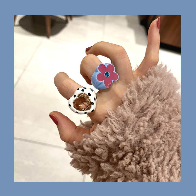 Acrylic Gem Statement Ring - Modomu