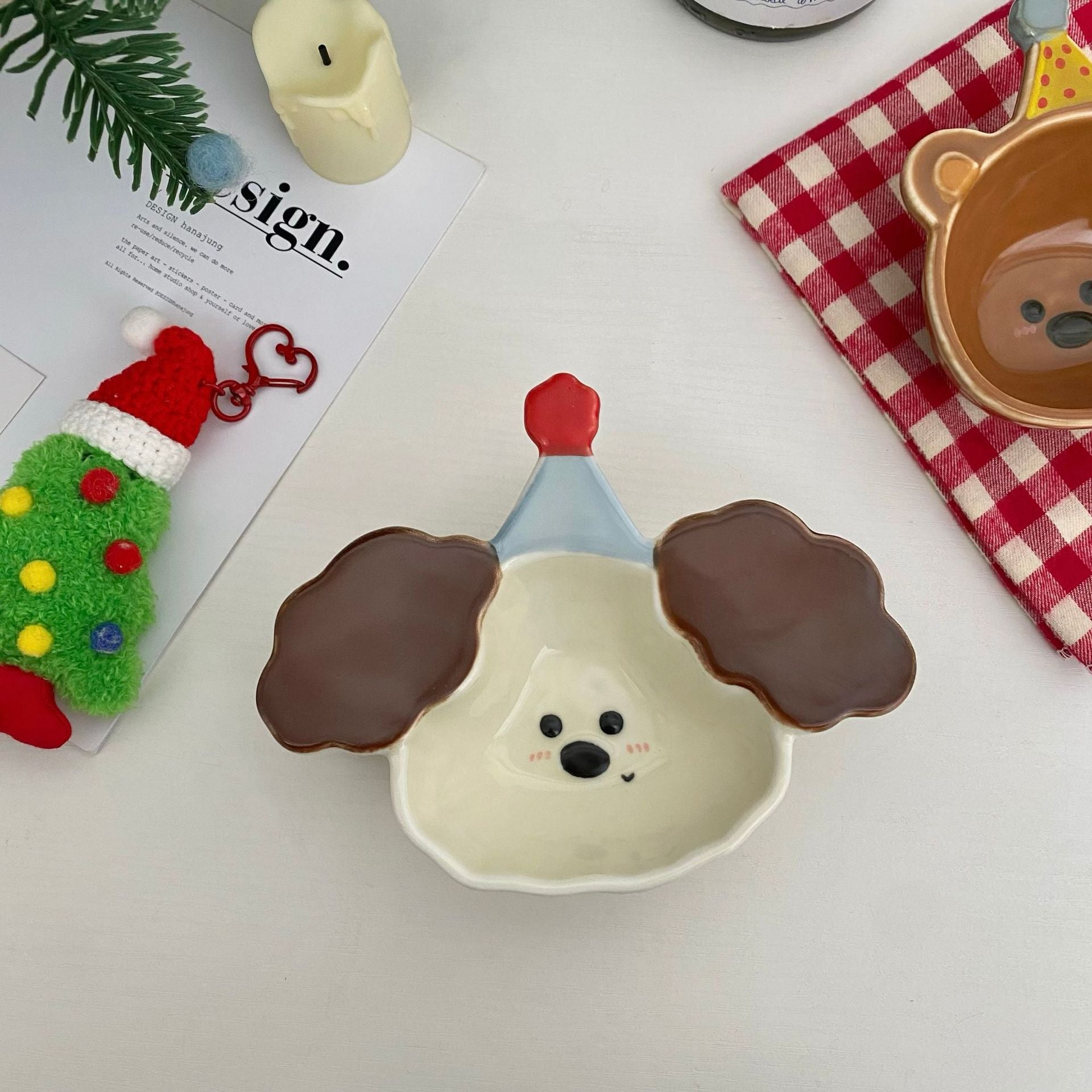 Cartoon Animal Ceramic Sauce Plate - Modomu