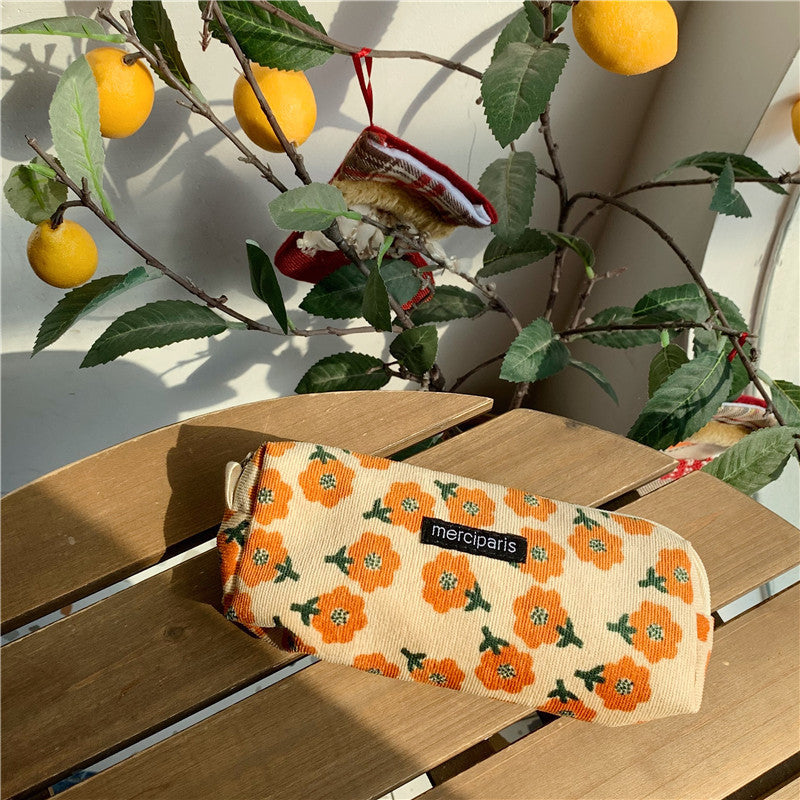 Corduroy Pencil Case Organizer - Modomu