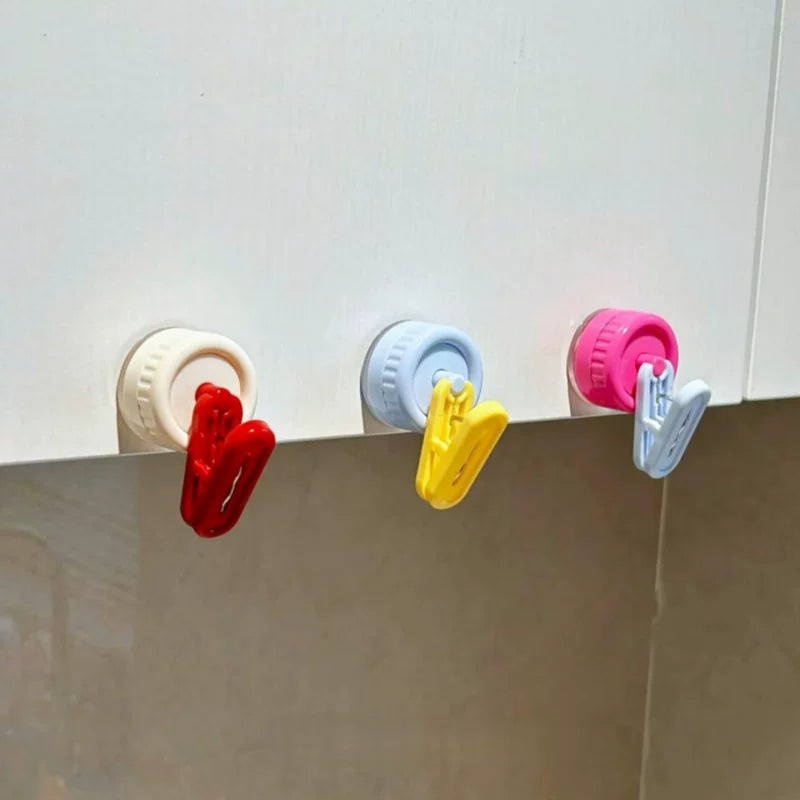 Rotating Suction Storage Clip