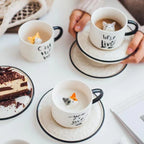 3D Cat Ceramic Coffee Cup