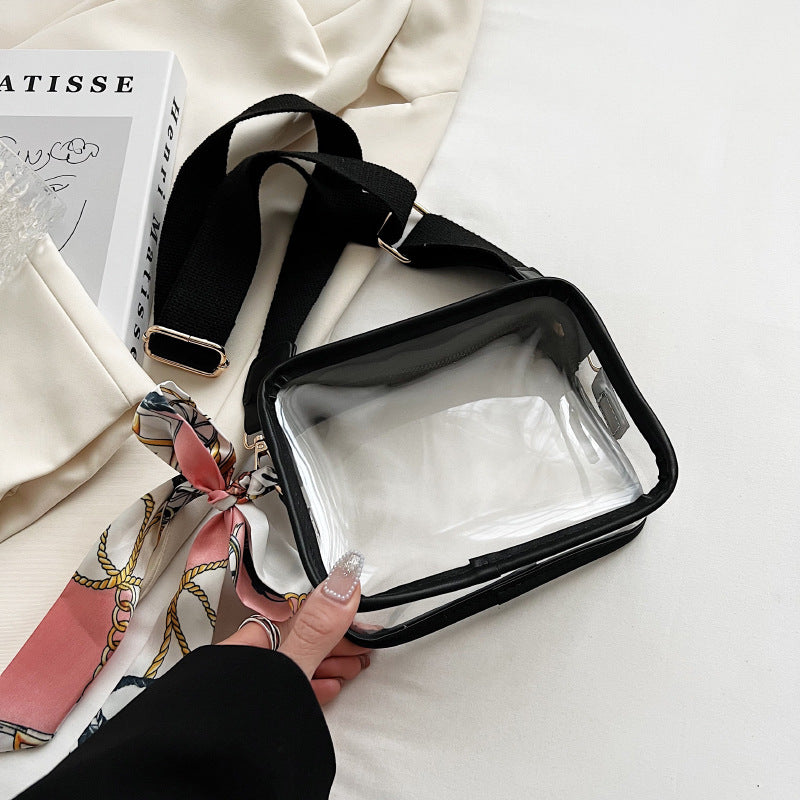 Clear Box Crossbody Bag