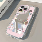 Pink Animal Mirror Phone Case