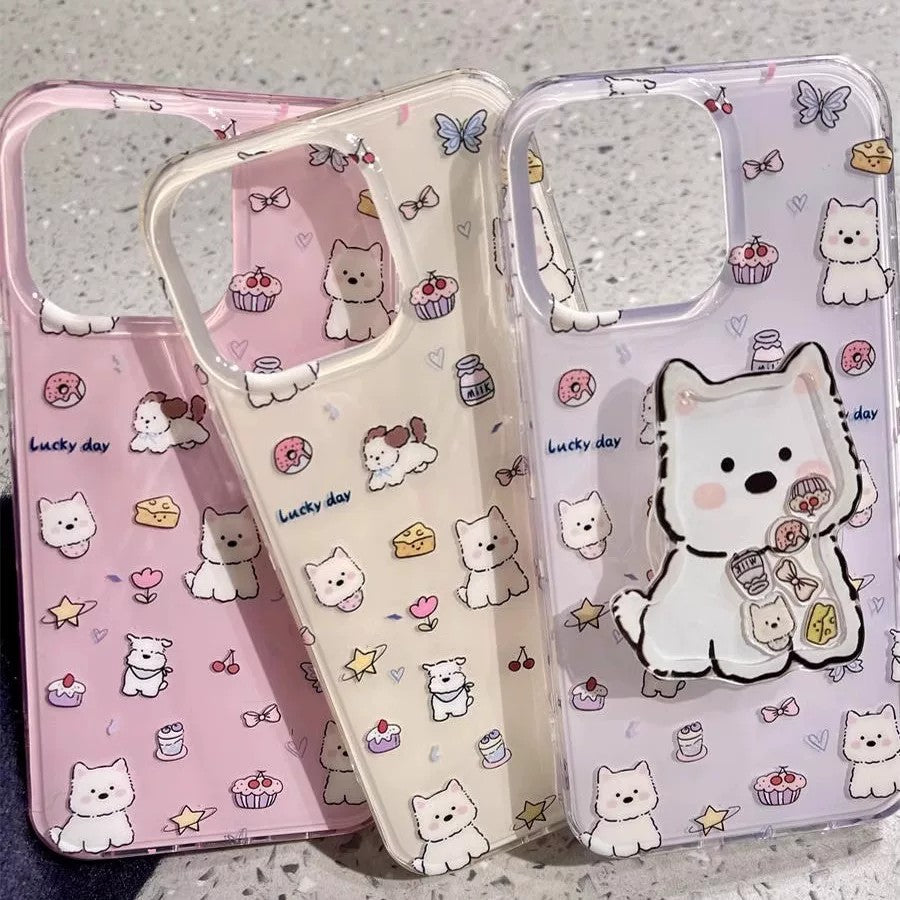 Westie Cheese Grip Phone Case – Westie With Grip