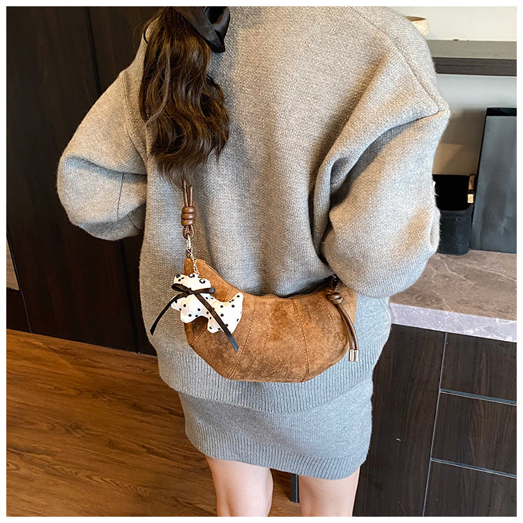 Crescent Horn Shoulder Bag