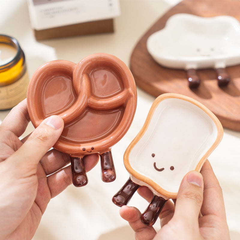 Mini Bread Ceramic Dipping Plate - Modomu