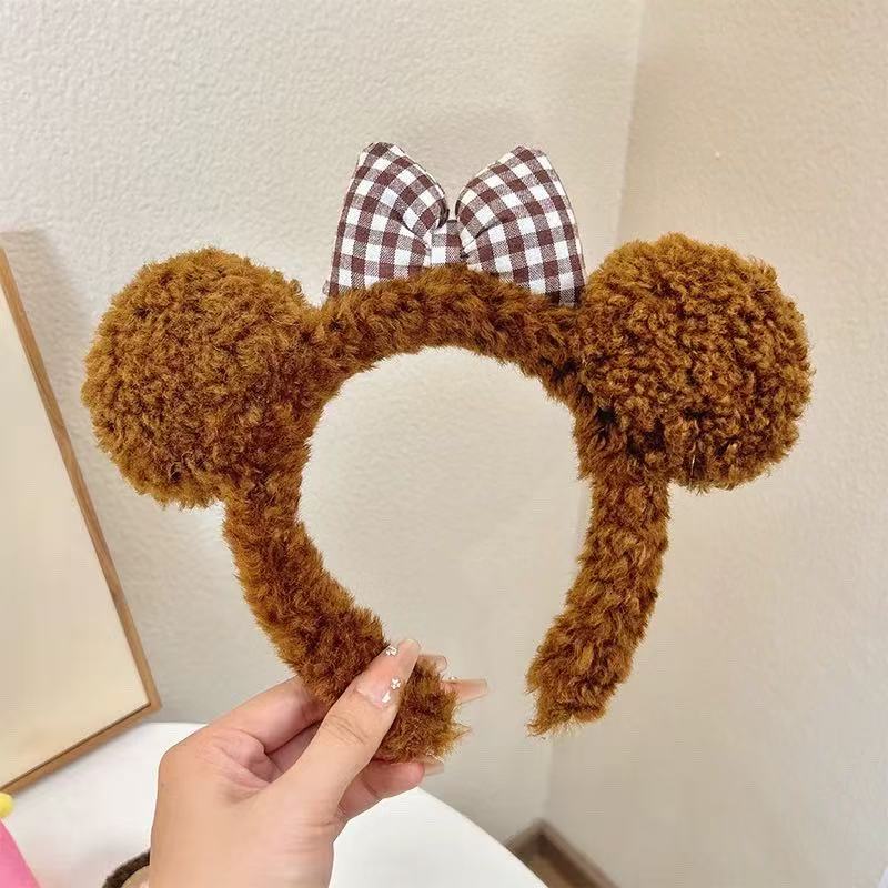 Cute Bear Plush Headband - Modomu