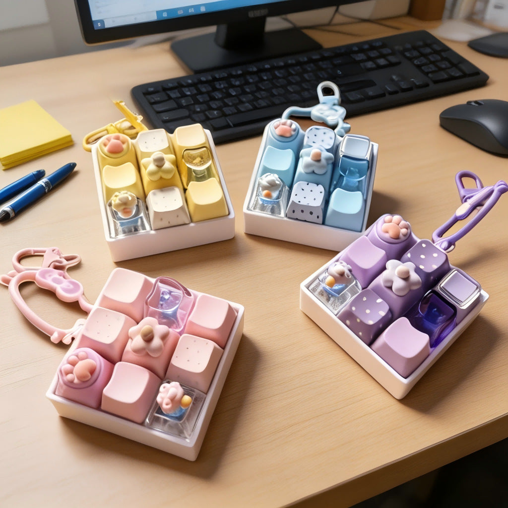 Paw Cap Nine Key Fidget