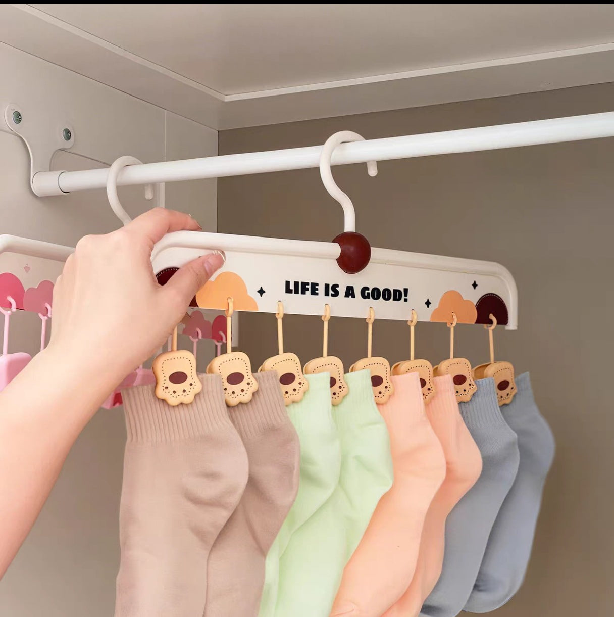 Cat Paw Sock Drying Clip