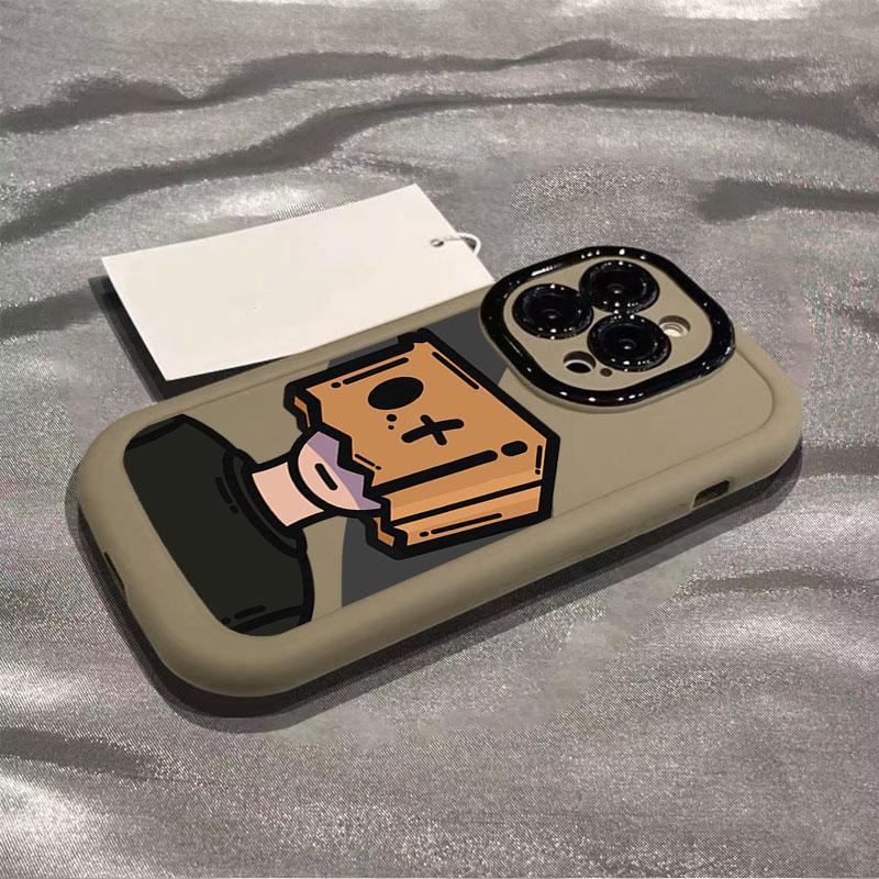 Cardboard Box Boy Phone Case