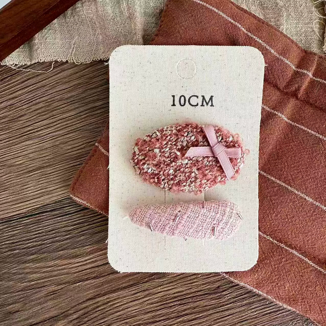 Pleated Water Drop Hair Clip - Modomu