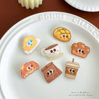 Cute Cartoon Bread Brooch Pin - Modomu