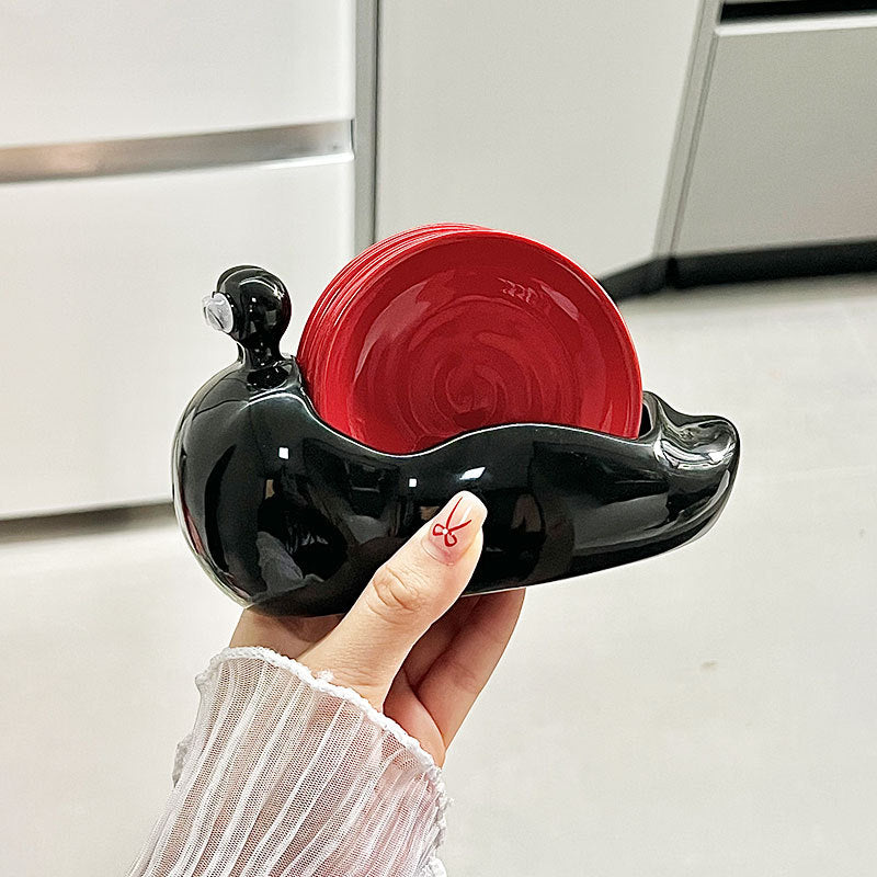 Snail Ceramic Seasoning Plate Set - Modomu