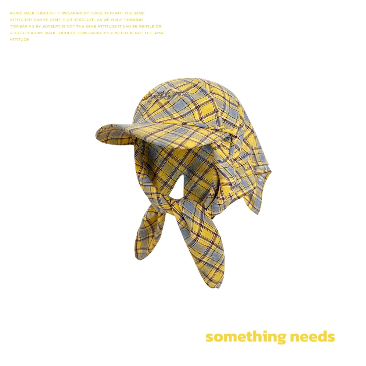 Plaid Retro Baseball Cap - Modomu