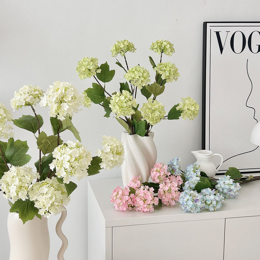Hydrangea Artificial Flower Stem