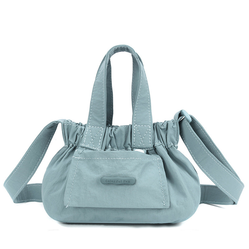 Foldable Ruched Crossbody