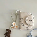 Cute Bunny Canvas Card Holder - Modomu