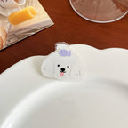 Cute Dog Acrylic Brooch - Modomu