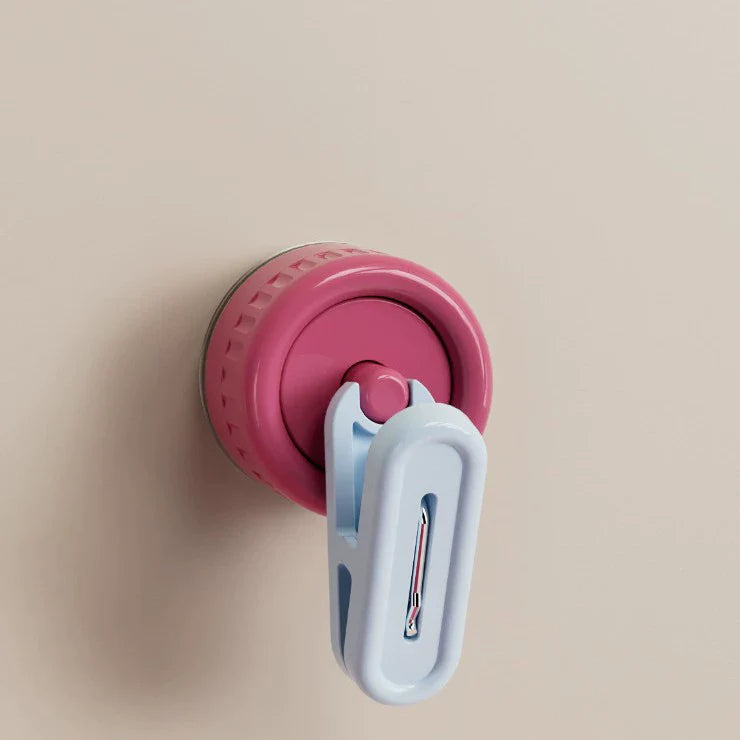 Rotating Suction Storage Clip