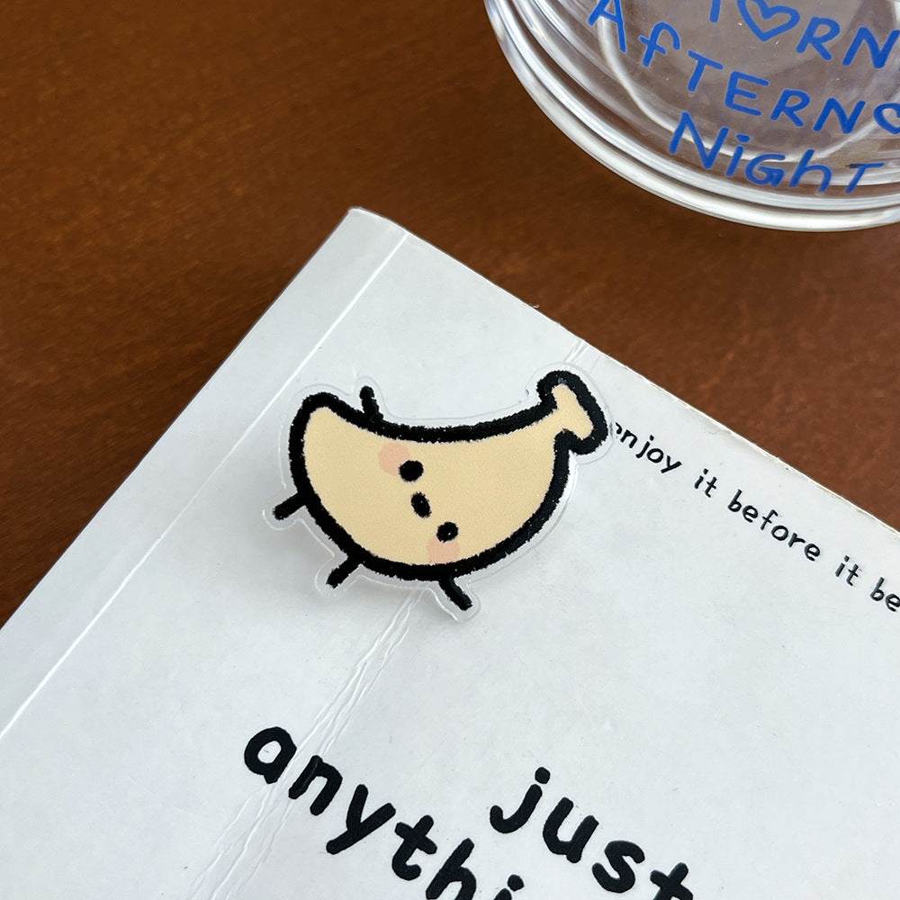 Cute Cartoon Fruit Brooch Pin - Modomu