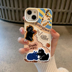 Yarn Kitty Silicone iPhone Case