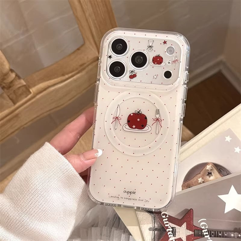 Red Apple Dinner Phone Case