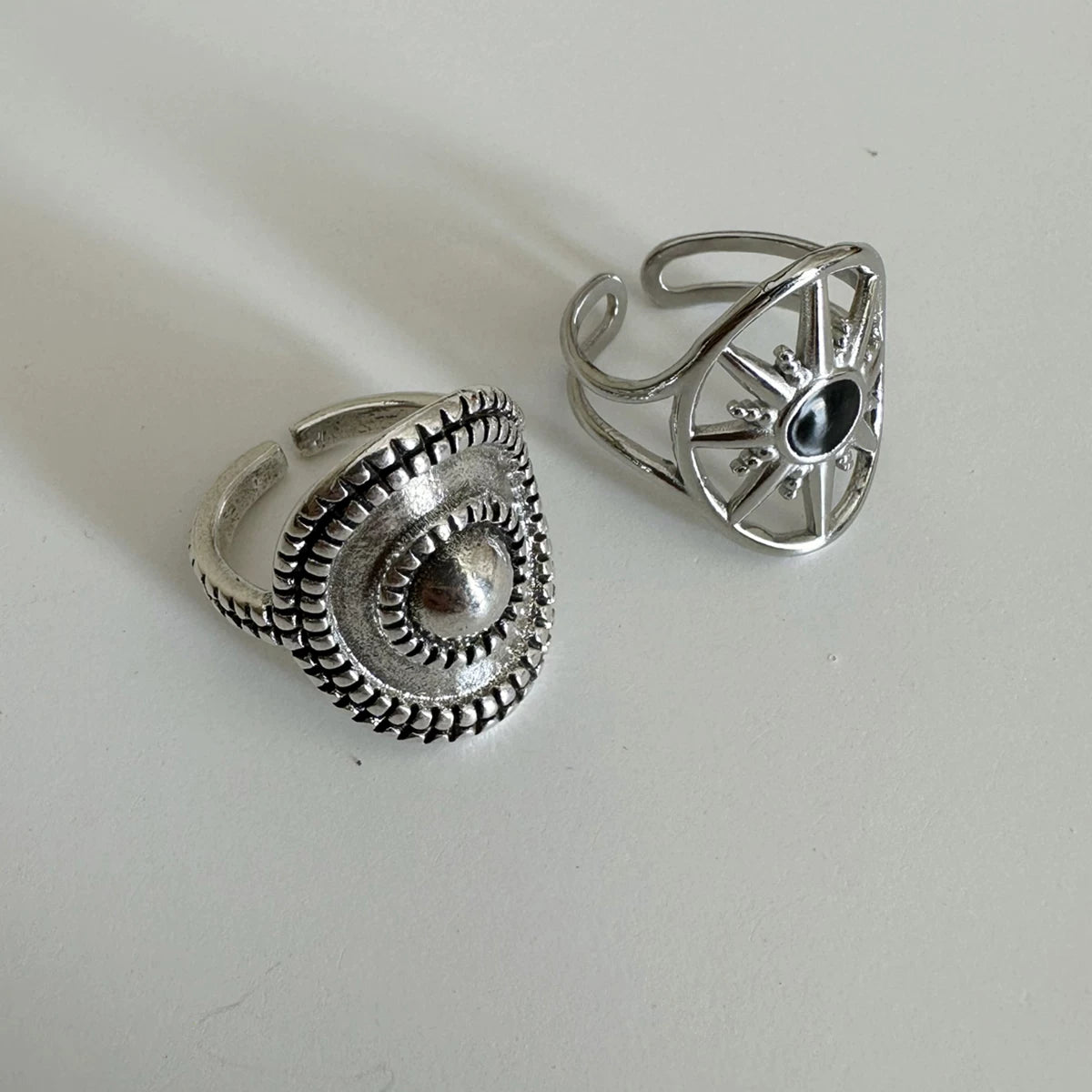 Punk Open Ring Stacking Set - Modomu