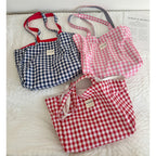 Canvas Tote Bag With Embroidery