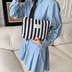 Striped Cosmetic Bag Organizer - Modomu