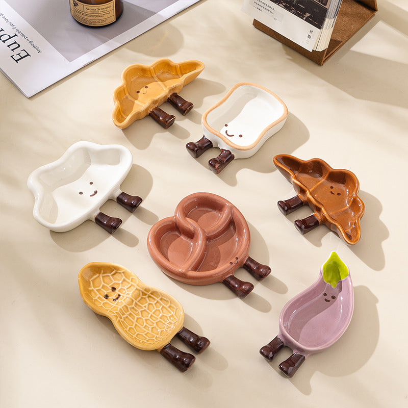 Mini Bread Ceramic Dipping Plate - Modomu