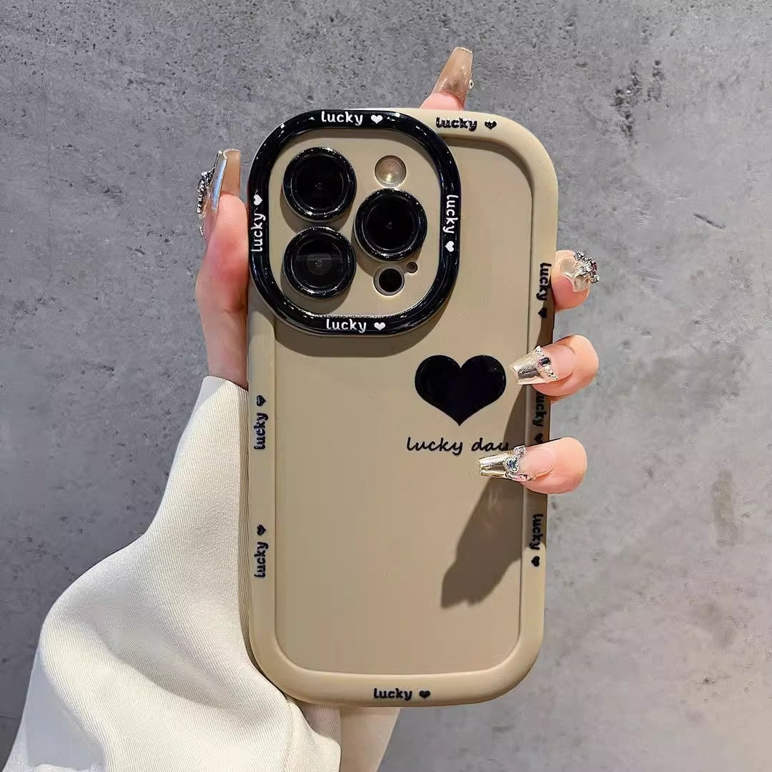 Lucky Day Heart Puffy Case