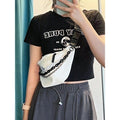 Chain Detail Belt Bag