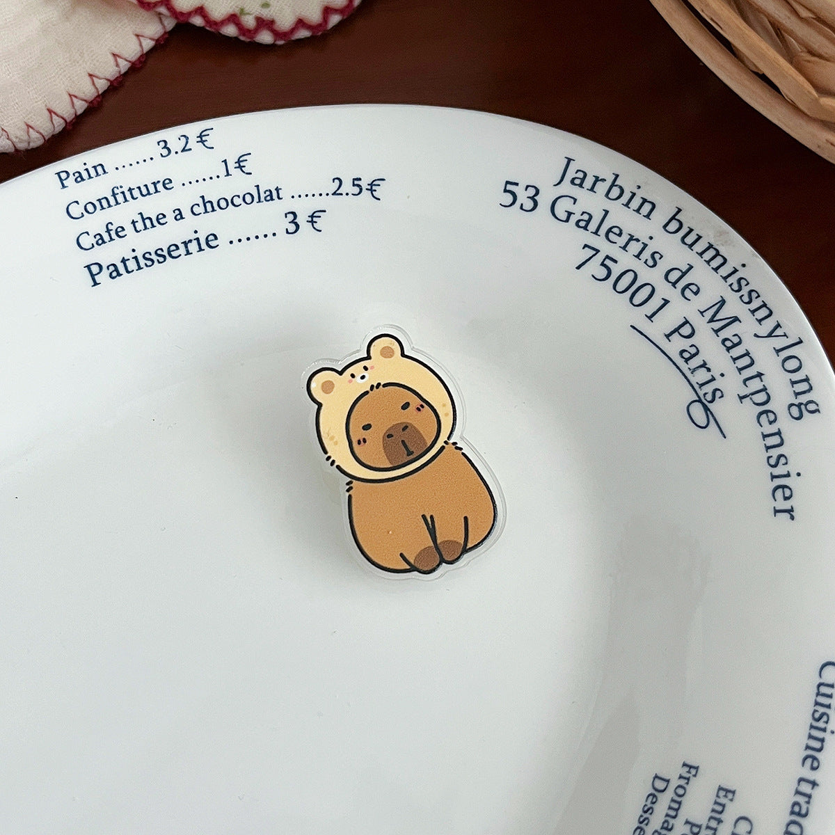 Cartoon Acrylic Reward Brooch - Modomu