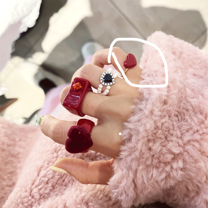 Personalized Pearl Detail Ring - Modomu