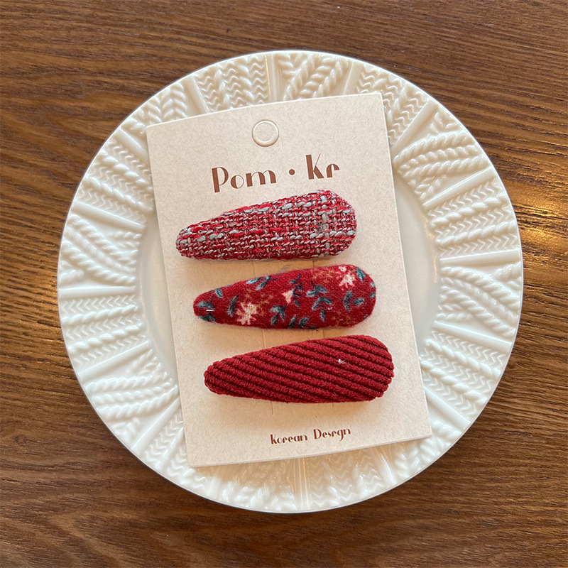 Floral BB Hair Clip Barrette - Modomu