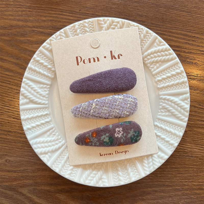 Floral BB Hair Clip Barrette - Modomu