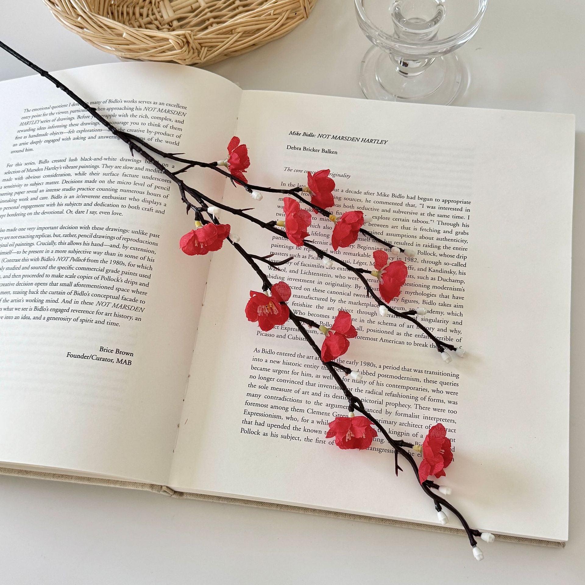 Artificial Plum Blossom Stem - Modomu