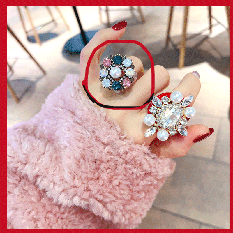 Personalized Pearl Detail Ring - Modomu