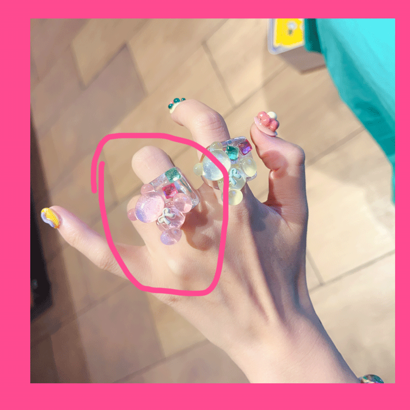 Exaggerated Floral Heart Ring - Modomu