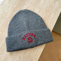 Embroidered Beanie with Icon Detail - Modomu