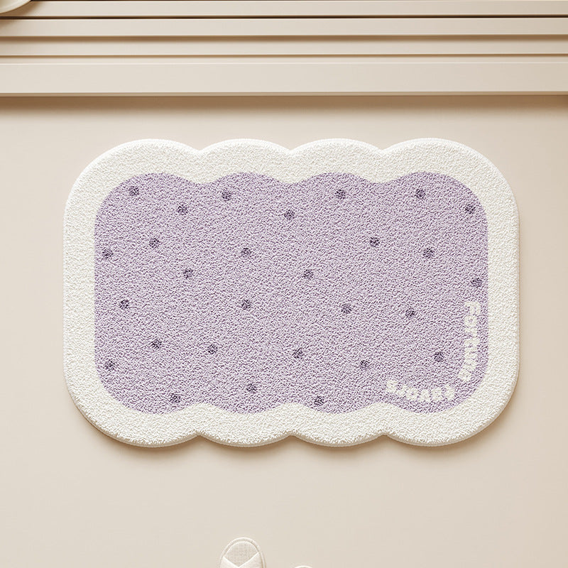 Speckled Biscuit Bath Mat