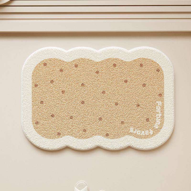 Speckled Biscuit Bath Mat